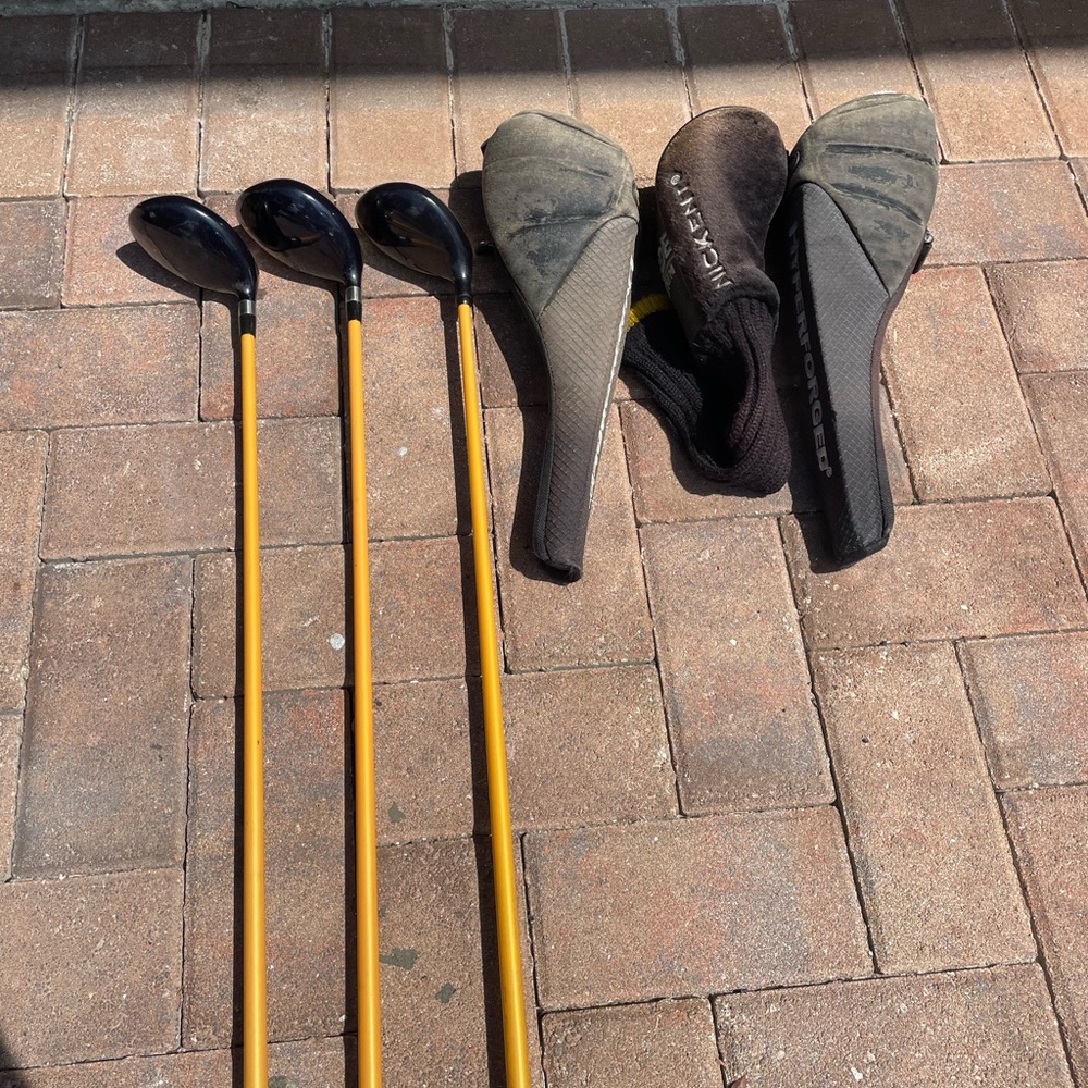 Nickent GH Plus 3 Pc Golf Set in right handed / graphite